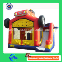 Techo para vehículos inflable combo tobogán inflable
